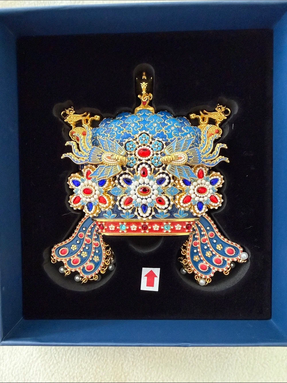 Empress Xiaoduan’s Phoenix Coronet Fridge Magnet